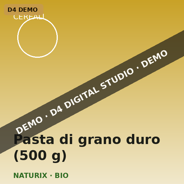 Durum wheat pasta (500 g)