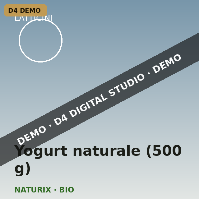 Yogurt naturale (500 g)